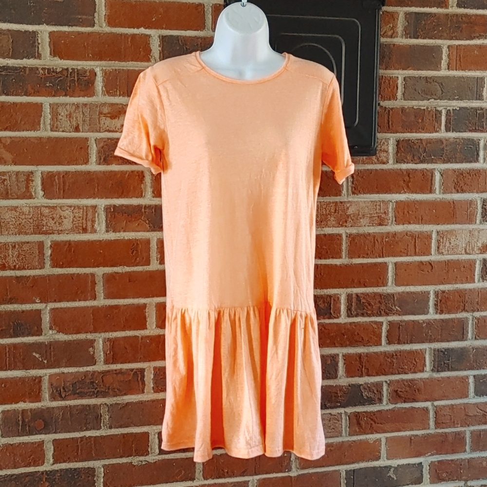 Topshop Peplum Hem  Dress Size 4